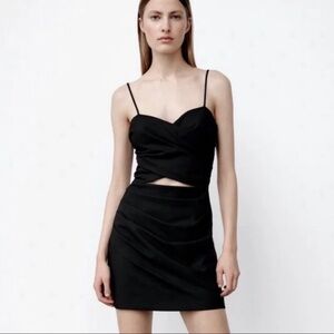 Zara black dress